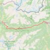 Trace GPS Etschradweg Vinschgau: Mals-Meran, itinéraire, parcours