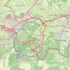 Trace GPS Bettembourg Rumelange Esch Belval, itinéraire, parcours