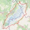 Trace GPS Tour du Mont Blanc complet, itinéraire, parcours