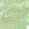 Trace GPS Bollène-Vésubie - Col de Turini, itinéraire, parcours