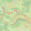 Trace GPS Hautacam et lac d'Isaby, itinéraire, parcours