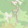 Trace GPS La remontée des gorges d'Ehujarre - descente par Uruso et Ganaguerre, itinéraire, parcours