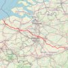 Trace GPS Mons - Hannut-Blankenberge, itinéraire, parcours