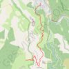 Trace GPS Florac Menhir côte 1083 par Croupillac, itinéraire, parcours