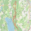 Trace GPS De la Chambotte au mont Clergeon, itinéraire, parcours