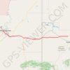 Trace GPS Medicine Hat - Maple Creek, itinéraire, parcours