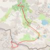 Trace GPS Pic Schrader depuis le refuge de la Soula, itinéraire, parcours