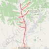 Trace GPS Зуслан чэллэнж, itinéraire, parcours