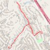 Trace GPS Oakland Walking, itinéraire, parcours