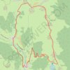 Trace GPS Sommet d'Antenac depuis Mayrègne, itinéraire, parcours