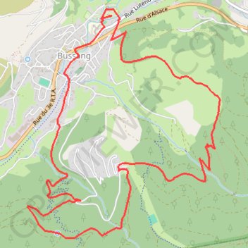 Trace GPS Route forestière de la Bouloie / Chemin de Noiregoutte Loop, itinéraire, parcours
