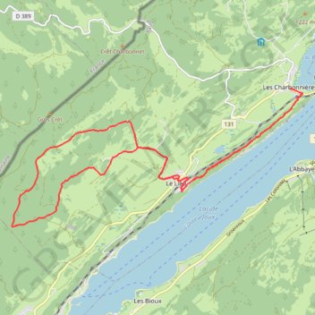Trace GPS Forêt de la Combe Noire, itinéraire, parcours