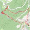 Trace GPS Ruisseau d'Alloix (Chartreuse), itinéraire, parcours