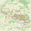 Trace GPS Forêt Hesdin 52km 1100D+, itinéraire, parcours