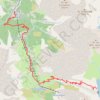 Trace GPS Lac de Caillauas, itinéraire, parcours