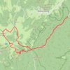 Trace GPS Col de Firstplan - Petit Ballon, itinéraire, parcours