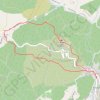 Trace GPS Gorges de la Sainte-Beaume, itinéraire, parcours