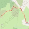 Trace GPS Randonnée au Monte di u Cimone au départ Mandriale, itinéraire, parcours