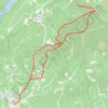 Trace GPS Sur les hauteurs de Cairanne, itinéraire, parcours