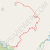 Trace GPS Condor Peak, itinéraire, parcours