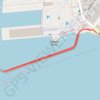 Trace GPS Ogden Point Breakwater, itinéraire, parcours