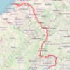 Trace GPS Eurovéloroute-15-Route-du-Rhin, itinéraire, parcours