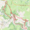 Trace GPS Rodez Agglomeration - Circuit 7 - Vallée de l’Aveyron, itinéraire, parcours