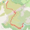Trace GPS Les bergeries d'Alzo, itinéraire, parcours