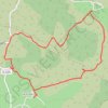 Trace GPS Lacroix - Les Divols, itinéraire, parcours