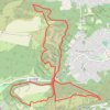 Trace GPS Forts Diou et Girardin, itinéraire, parcours