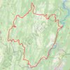 Trace GPS Tour de la Petite Montagne - Thoirette, itinéraire, parcours
