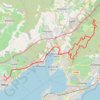 Trace GPS Mèze la Gardiole, itinéraire, parcours