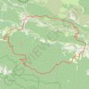 Trace GPS Brantes Chante-Loube, itinéraire, parcours