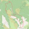 Trace GPS Randonnée à Chasseradès en Lozère, itinéraire, parcours