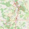 Trace GPS VTT tanzac, itinéraire, parcours