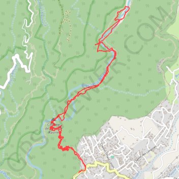 Trace GPS Réunion - Boucle petite ravine - Barrage, itinéraire, parcours