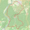 Trace GPS Notre-Dame de Prime Combe - Vic-le-Fesq, itinéraire, parcours