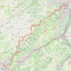 Trace GPS SaintéLyon_2023_/_77.90_kms_, itinéraire, parcours