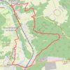 Trace GPS Boutigny boucle Maisse, itinéraire, parcours