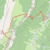 Trace GPS Aup du Seuil en Chartreuse, itinéraire, parcours