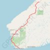 Trace GPS Port-aux-Basques - Robinson's Junction, itinéraire, parcours