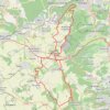 Trace GPS Autour de la vallée de Montvaux - Rombas, itinéraire, parcours