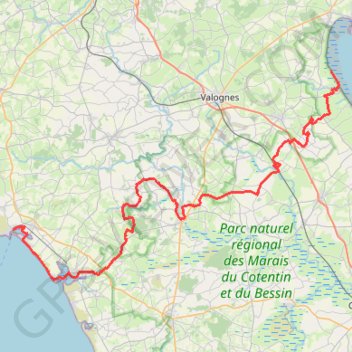 Trace GPS Etape 2 du Raid de l'Archange, itinéraire, parcours