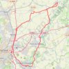 Trace GPS Plaine de Limagne - Cournon-d'Auvergne, itinéraire, parcours