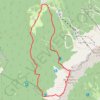 Trace GPS Rochers de la Balme par la Combe de Fer et le Grand Pot, itinéraire, parcours