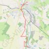 Trace GPS Gartempe, Montmorillon, itinéraire, parcours