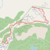 Trace GPS Montée à ski de randonnée - Plaine-Joux, itinéraire, parcours