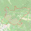 Trace GPS Le Mont Paon - Fontvieille, itinéraire, parcours