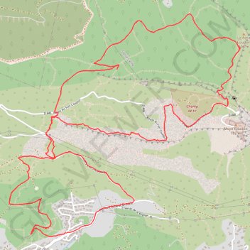 Trace GPS Baudouvin - Coudon, itinéraire, parcours