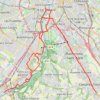 Trace GPS Castanet-Tolosan Roques sur Garonne, itinéraire, parcours